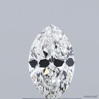 Diamant im Marquiseschliff 0.58 Karat, Farbe H, Reinheit SI1, für einen Halo Ring für den 70. Geburtstag kaufen N2YNDKM