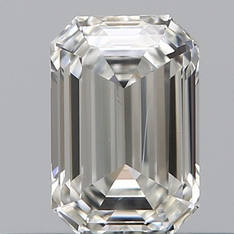Smaragdschliff Diamant 0.35 Karat, Farbe H, Reinheit VVS1, für feinen Schmuck zum Master Abschluss kaufen B2ZUMF5