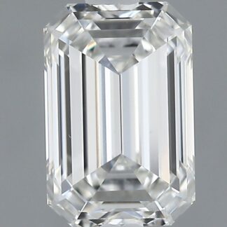 Diamant mit Smaragd Form 0.70 Karat, Farbe H, Reinheit VS1, für Juwelen für Ihre Verlobte kaufen 431ZFK2