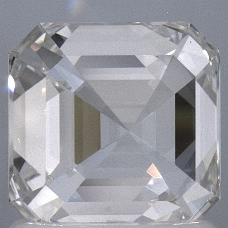 Diamant mit Asscher Schliff 1.70 Karat, Farbe G, Reinheit VS2, für einen Silberring für Ihre Mutter kaufen 41VZVQ5