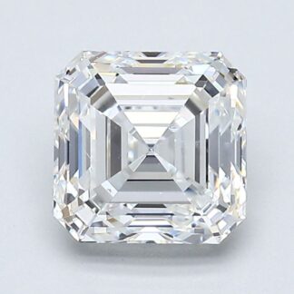 Diamant im Asscherschliff 1.80 Karat, Farbe F, Reinheit VS2, für einen auffallenden Ring für die Hölzerne Hochzeit kaufen E2GH48L