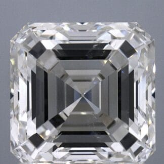 Diamant im Asscherschliff 2.03 Karat, Farbe G, Reinheit SI1, für Ohrstecker für Überflieger kaufen Q2GAR9P