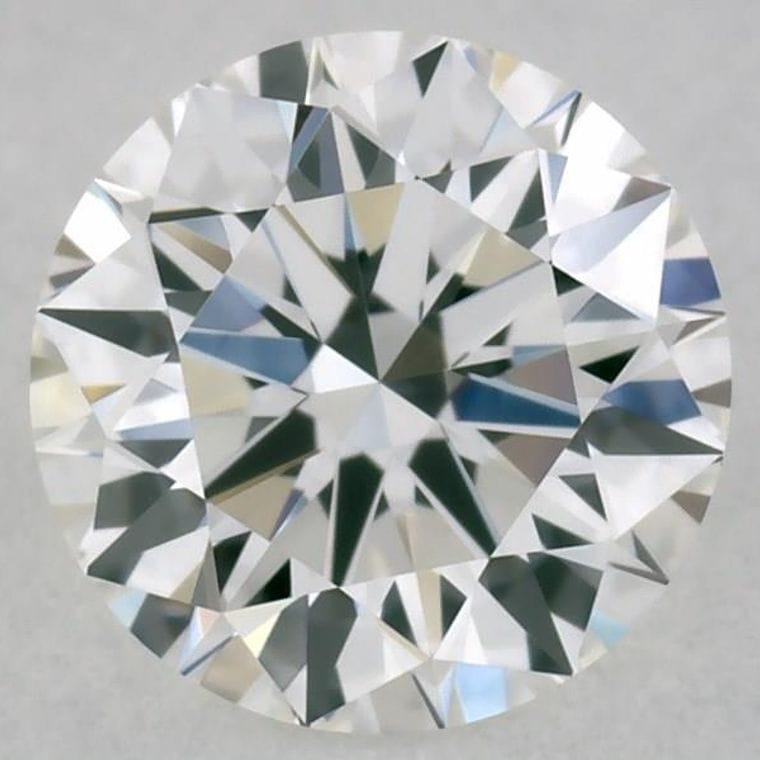 Runder Brillant 0.45 Karat, Farbe F, Reinheit VVS1, für einen Halo Ring für Ihren Mann kaufen O2JS6YU