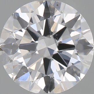 Diamant im Brillantschliff 0.70 Karat, Farbe D, Reinheit SI1, für Ohrstecker für die Verlobung kaufen 62M2B3P