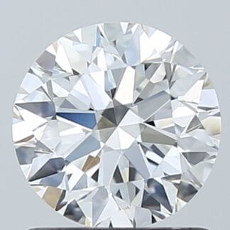 Brillant (rund) 1.00 Karat, Farbe E, Reinheit VVS1, für einen Platinring als Bonus kaufen K2Z3J7D