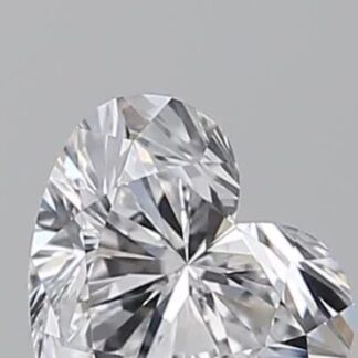 Diamant im Herzschliff 0.50 Karat, Farbe D, Reinheit VVS1, für ein Kunstobjekt für die Goldene Hochzeit kaufen I3255X3