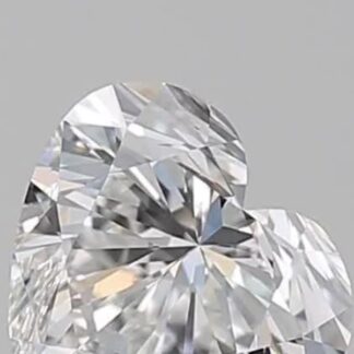 Diamant im Herzschliff 0.60 Karat, Farbe F, Reinheit IF, für einen dezenten Ring für die Goldhochzeit kaufen S2ZTPNT