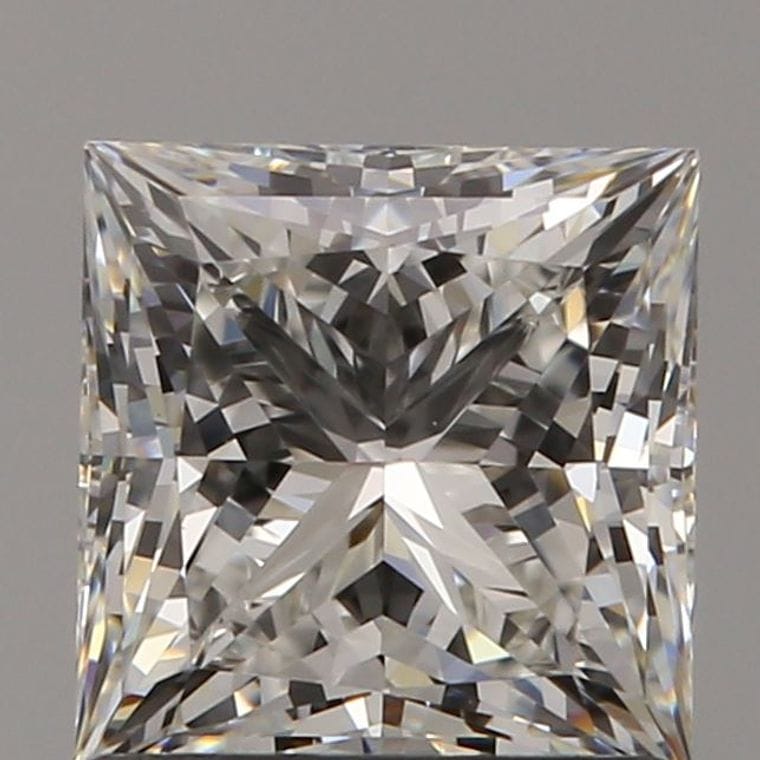 Prinzessschliff Diamant 1.09 Karat, Farbe G, Reinheit VS1, für einen Titan Ring für den 70. Geburtstag kaufen A30EVWO