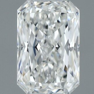 Radiantschliff Diamant 0.42 Karat, Farbe F, Reinheit IF, für Ohrstecker für den 75. Geburtstag kaufen 630US7B