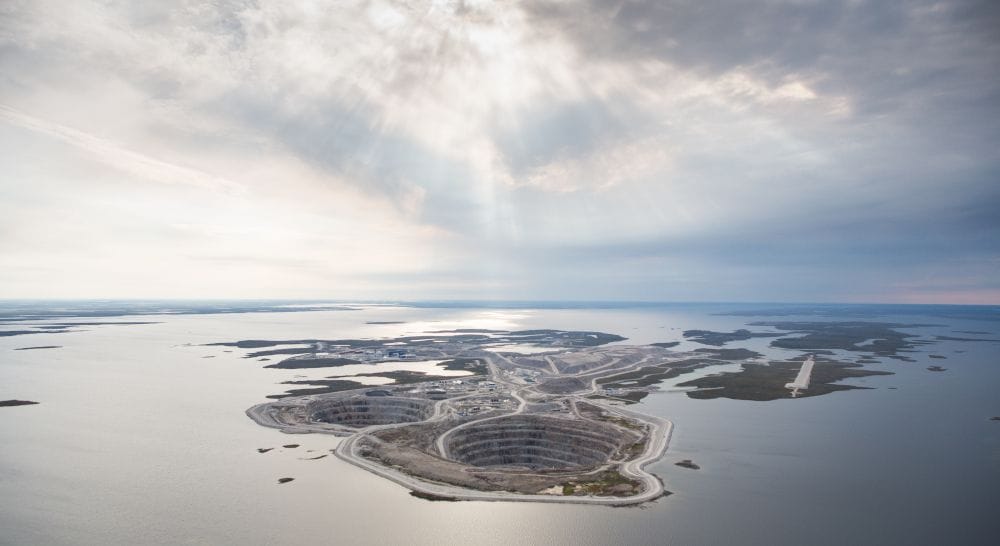 Diamantmine Betreiber wollen CO2 neutral werden