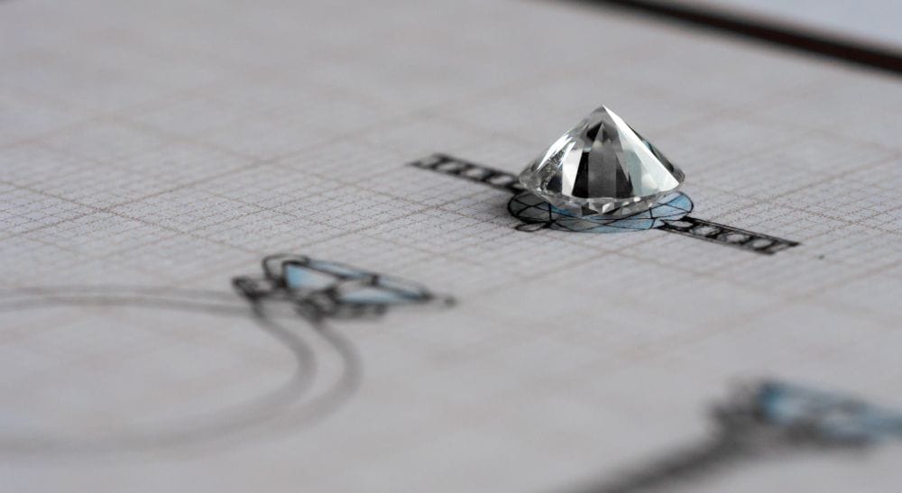 Diamant Schmuck selbst kreieren Goldschmied fassen lassen